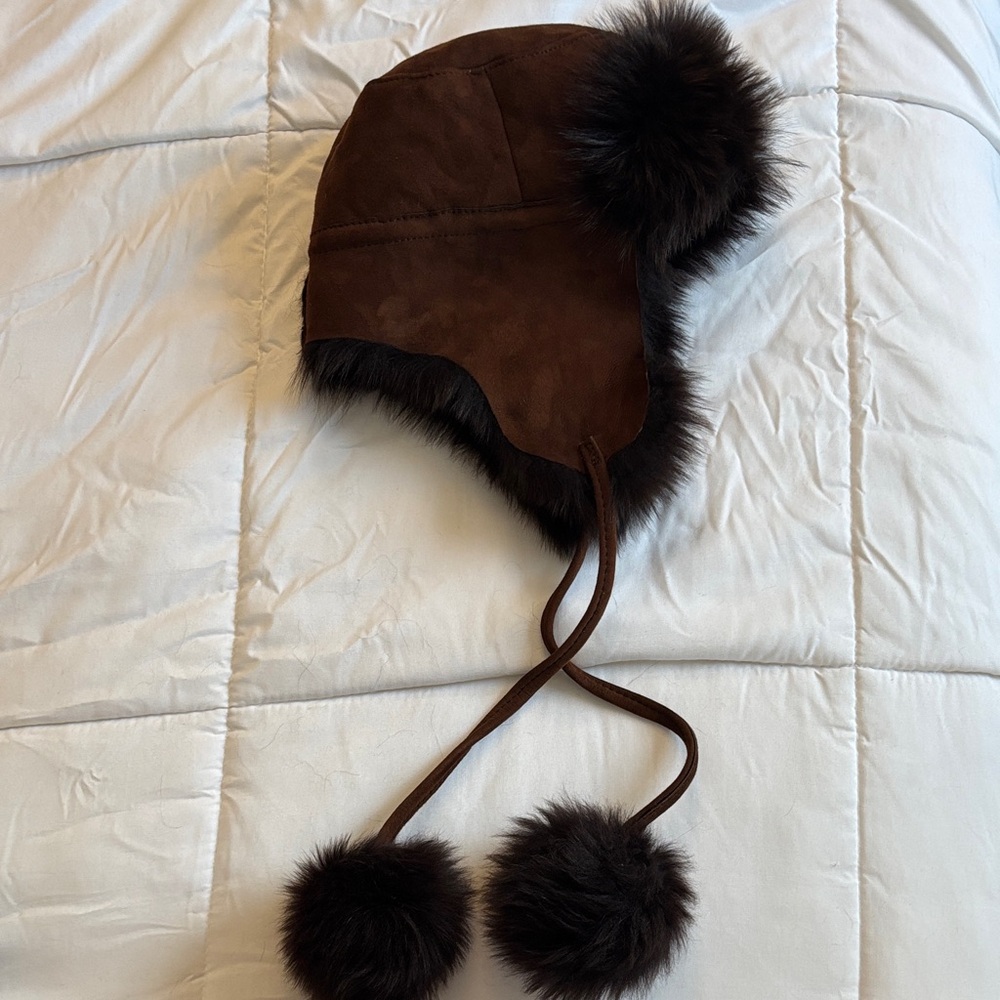 JCrew Fur Tapper Hat